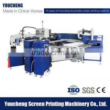 Korea Tech Socks Screen Printer Plate Type and new Condition Screen Printing Machine