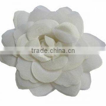 Pastel chiffon flower garment accessory