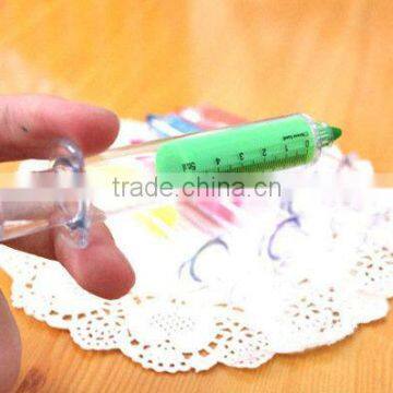 2013 Wholesale injection shaped high-lighter/felt mark pen