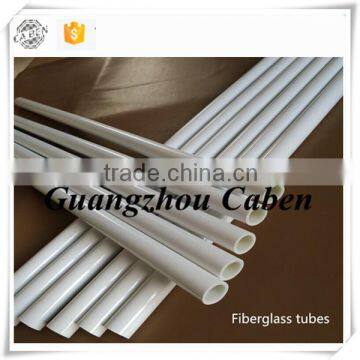 hot sale light weight and high strength pultruded glass fiber tube manufacturers from Guangzhou China