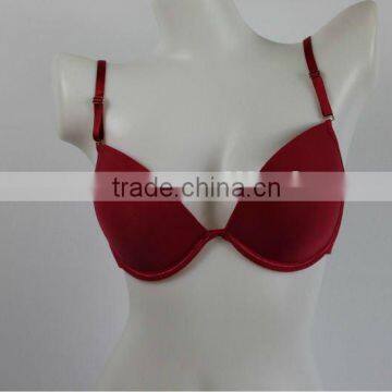 Basic style stored 3/4 cup bra
