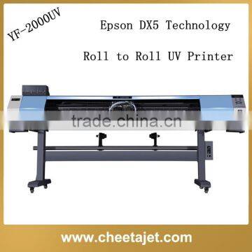 2015 high quality piezoelectric technology DX5 LED UV printers