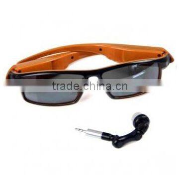 Bluetooth Sunglasses digital optical Super tiny and light MP3 and Bluetooth BT-27 in-ear headphones lens can be replaced