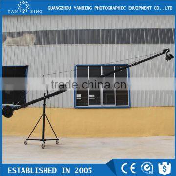 Professional motorized head 10m(33ft) octagonal crane jimmy jib video crane for sale