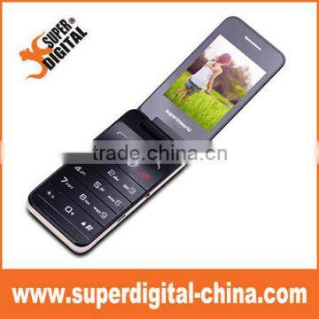 new 2016 flip phone flip mobile phone hot sell with dual sim fm bluetooth