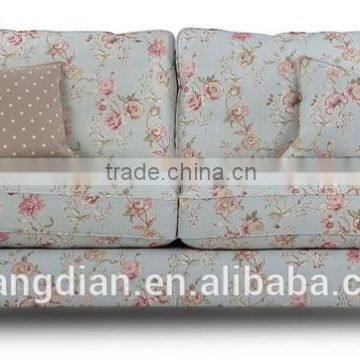 American country style sofa home furniture living room 2 seater sofa