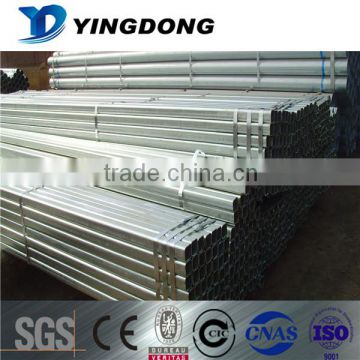 ASTM A500 erw pipe square and rectangular steel pipe for construction and structure