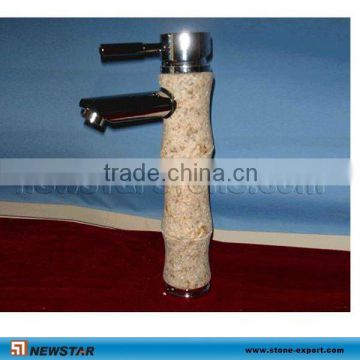 travertine stone faucet