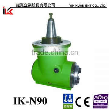 accessory head, 90 degree head 2000 rpm, milling and cutting metal workpiece (IK-N90) plano milling machine accessory