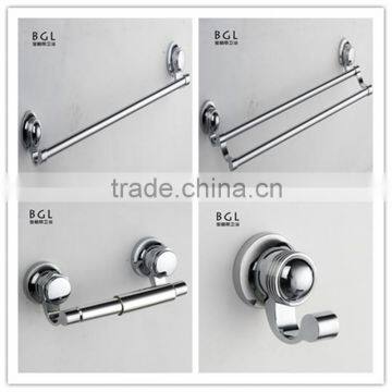 6100 simple modern design zinc alloy chrome bathroom accessories set