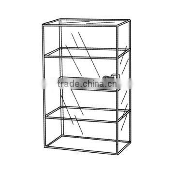 Acrylic Tower 3 Shelf Countertop Display Case