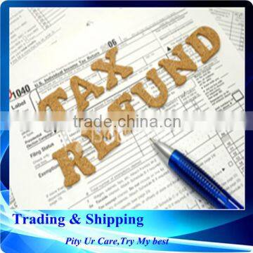 Export Tax Refund and Cargo Ship to India