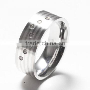  express titanium silver 316l stainless steel rings