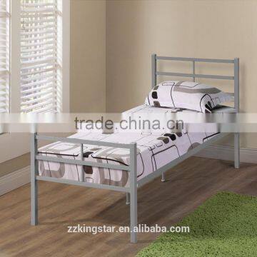 latest metal bed steel singel bed