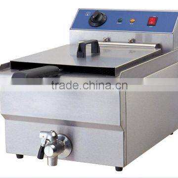 16L Single Electric Deep Fryer With Tap