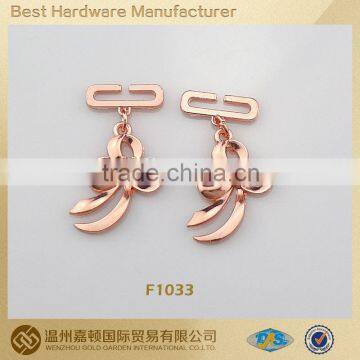 F1033 fashion design clothing accessory metal hang tag