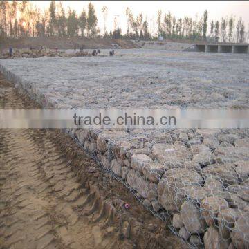 Galvanized/Galfan/PVC Gabion Basket/Gabion Box For Sale