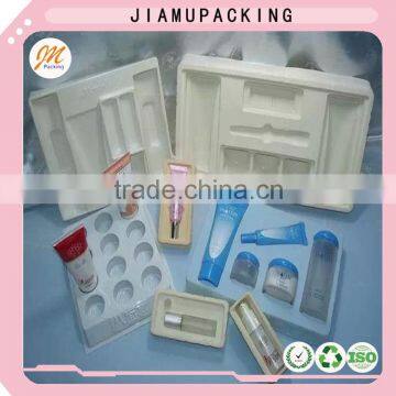 2016 Hotsale Quality and Fashion Biodegradable Plastic Cosmetic Containers Tray for Wholesale