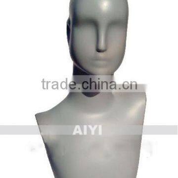 ghost face wig display mannequin