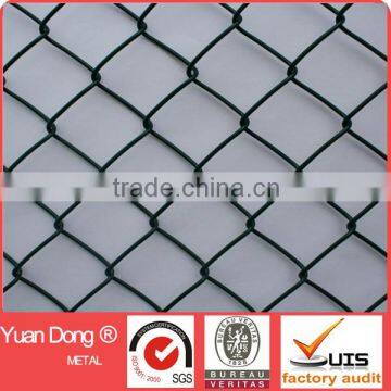 PVC coated 6 feet chain link fence(Made In China)