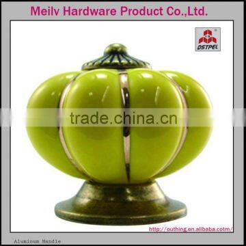 Foshan Manufacturer 2014-2015 chaozhou & chaoan ceramic factory furniture hardware pumpkin kitchen ceramic knobs