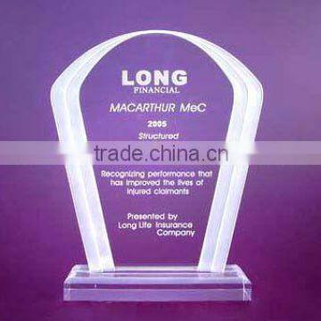 Acrylic Award Laser Engrave