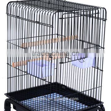 Pawhut 51" Black Metal Bird Cage photo-6