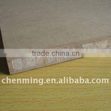 MDF coated block board