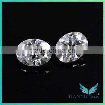 Best Quality Carats Lab created loose moissanite Diamond colorless egg Cut for Classic jewerly moissanite