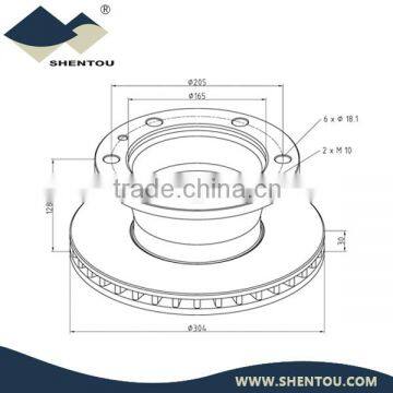 Truck Iveco Brake Disc 190.7725