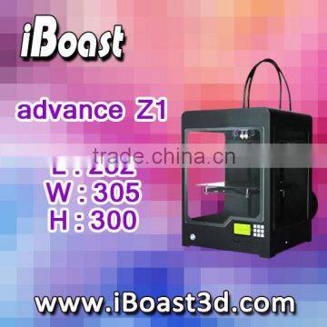 3D Rapid Prototyping Taiwan Manufacturer [iBoast advance Z1 3D Printer] 252*305*300mm! 3d rapid prototyping machine(Z109)