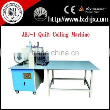 JBJ-1 high efficiency quilt coiling and packing machine