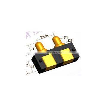 2 pin SMT pogo pin,spring loaded connector