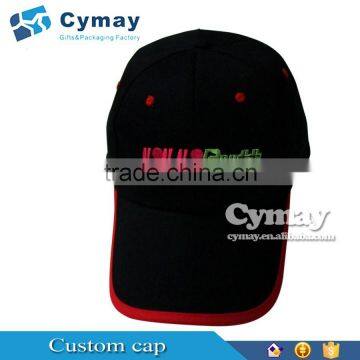 Custom promotion cap 100% advertising cotton cap with logo embroidery