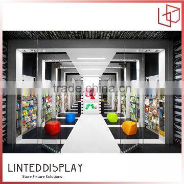Baby shop special interior design baby book shelf