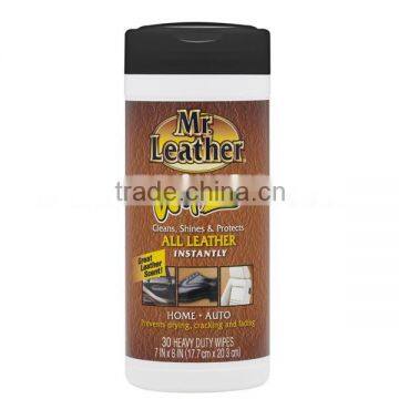 All Type Leather Wipes in Barrel