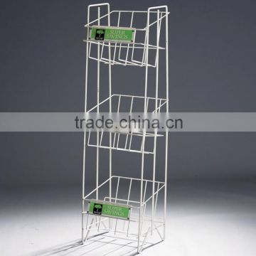 Newspaper display rack