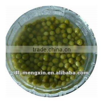 Canned sweet green peas 400g from fresh materials