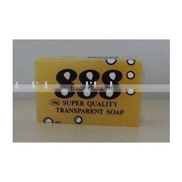 888 transparent washing soap