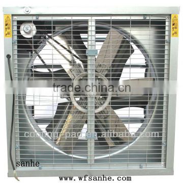 380V 780mm*780mm*420mm Swung Drop Hammer Exhaust Ventilation Fan