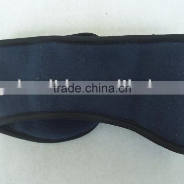 Non-pilling Fleece head band with elastics