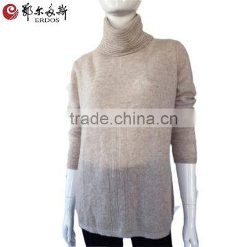 Erdos woolen computerized knitting slouchy sweater