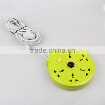 Wholesale New Style British Plug Socket Outlet Electric Switch Round Shape