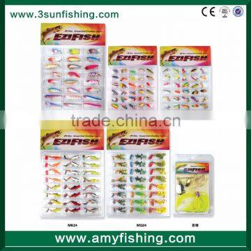 2016 New Fishing Tackle Fish Bait lure Kit