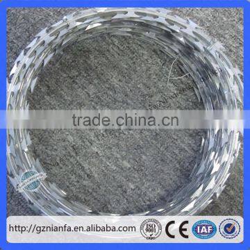 BTO-22 Hot Galvanized Concertina Razor Barbed Wire for Fence(Guangzhou Factory) photo-5