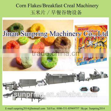 Breakfast cereals corn flakes processing line/making machinery/plant