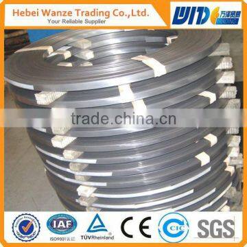 Q195 Cold Rolled Steel Strip,hot dip galvanized steel strip coil With Round Edge for 428 chain