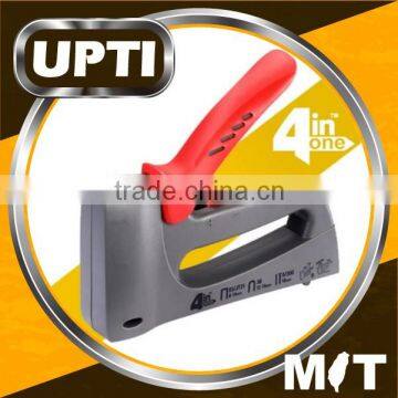 Taiwan Made High Quality 4 in 1 Heavy Duty Plastic Multifunctional Staple Gun Tacker