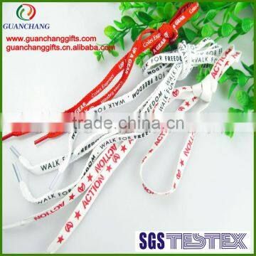 supplier custom making shoe laces for wholsale