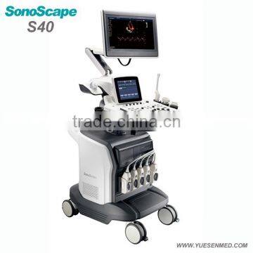 Trolley Medical Doppler Ultrasound Sonoscape S40 Price photo-5